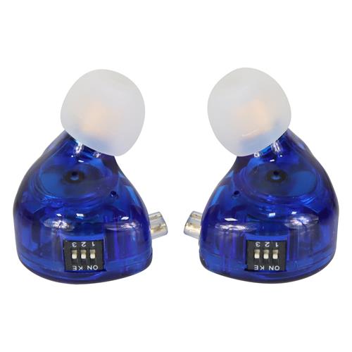 AUDIFONOS IN-EAR AK6-LUCKY CON MICROFONO AZUL