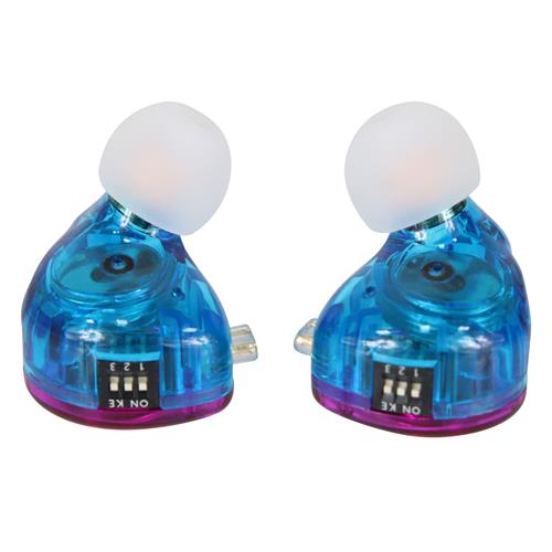 AUDIFONOS IN-EAR AK6-LUCKY CON MICROFONO PURPURA