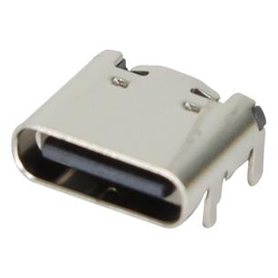 JACK CHASIS USB TIPO C SMD CON 16 PINES