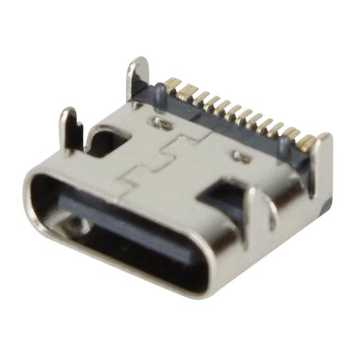 JACK CHASIS USB TIPO C SMD CON 16 PINES