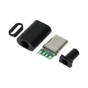 PLUG USB TIPO C PARA ARMAR CON CARCASA