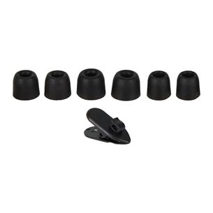 ALMOHADILLAS DE GOMA 3 PARES NEGRO