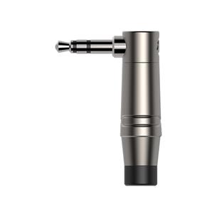 PLUG 3.5 STEREO METALICO NIQUELADO TIPO L = RMJ3RPP-NN