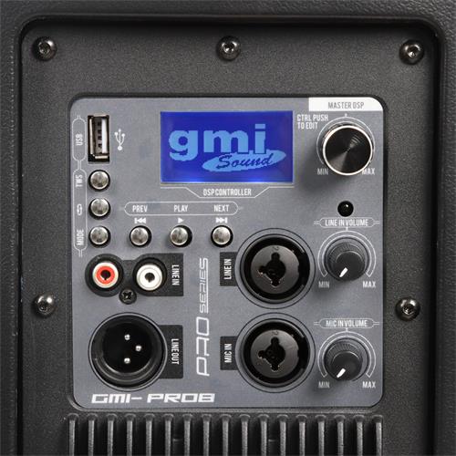 CAJA ACTIVA PRO SERIES CON DSP/BT 8 PULGADAS 200W