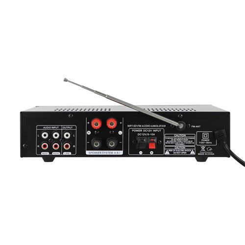 AMPLIFICADOR PERIFONEO CON USB/SD/FM/BT 40W