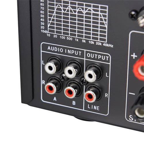 AMPLIFICADOR PERIFONEO CON USB/SD/FM/BT 70W