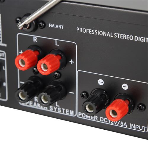 AMPLIFICADOR PERIFONEO CON USB/SD/FM/BT 70W