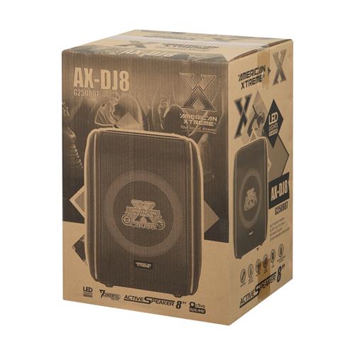 CAJA AMPLIFICADA PORTATIL 8 PULGADAS CON LED/TWS