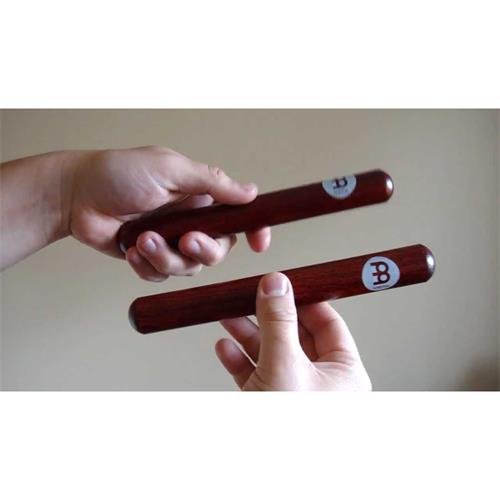 CLAVE PARA PERCUSION 8X1 ROJO MADERA CALIDAD