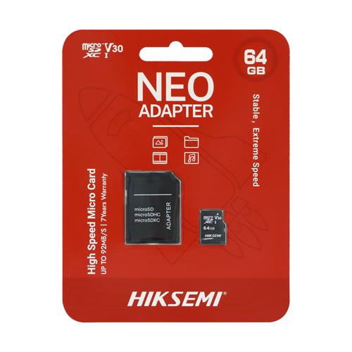 TARJETA MICRO SDHC 64GB CLASE 10 CON ADAPTADOR - CLA