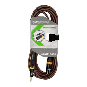 CABLE AUDIO 1 PLUG 3.5 ST X 1 PLUG XLR 5MT - CLA