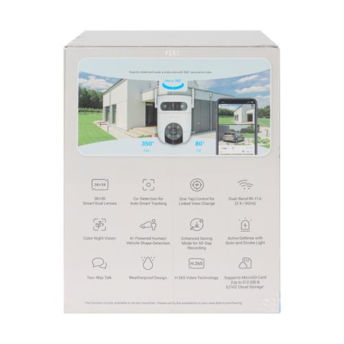 CAMARA IP WIFI EXTERIOR 5MP DOBLE LENTE 3K - DIST