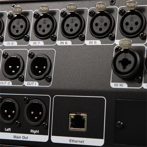 CONSOLA DIGITAL 16 ENTRADAS CON CONTROL DE GANANCIA / 6 SALIDAS - DESC