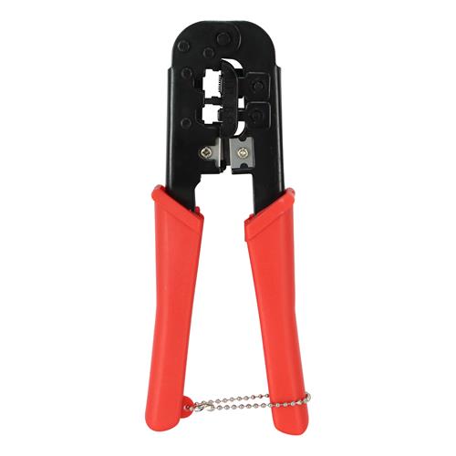 PINZA-PONCHADORA UNIVERSAL NEGRO/ROJO