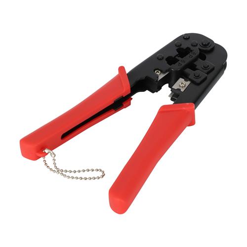PINZA-PONCHADORA UNIVERSAL NEGRO/ROJO