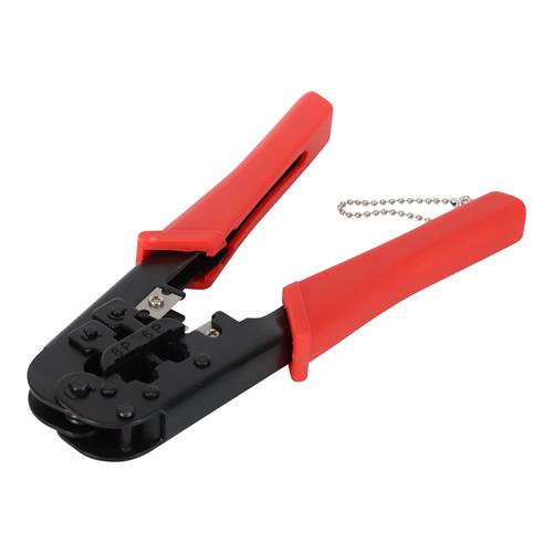 PINZA-PONCHADORA UNIVERSAL NEGRO/ROJO
