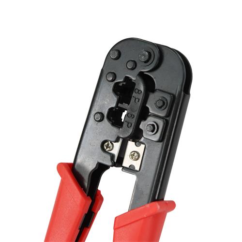 PINZA-PONCHADORA UNIVERSAL NEGRO/ROJO