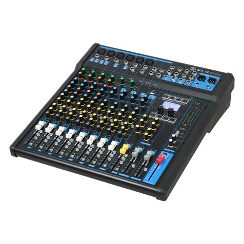 CONSOLA PASIVA MX-SERIE 12 CH CON DSP/USB/BLUETOOTH/PC