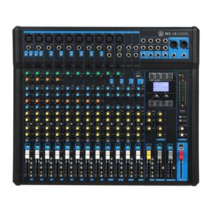 CONSOLA PASIVA MX-SERIE 16 CH CON DSP/USB/BLUETOOTH/USB/PC