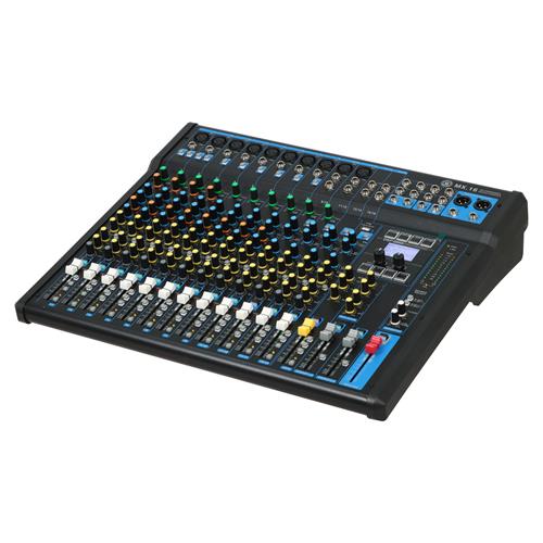 CONSOLA PASIVA MX-SERIE 16 CH CON DSP/USB/BLUETOOTH/USB/PC