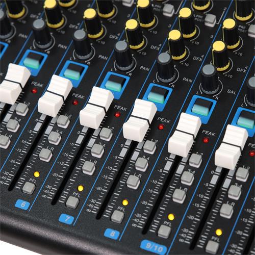 CONSOLA PASIVA MX-SERIE 16 CH CON DSP/USB/BLUETOOTH/USB/PC