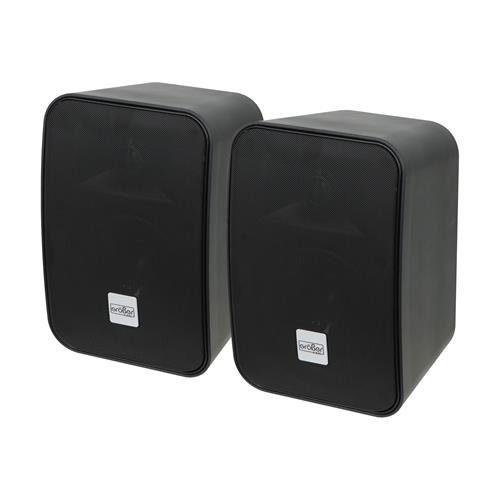CAJA PASIVA 5 PULGADAS PARA EXTERIOR 70/100V 40W NEGRO X 2P