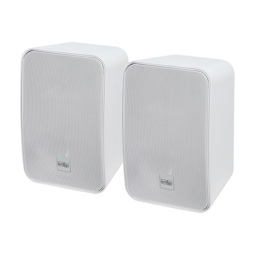 CAJA PASIVA 6.5 PULGADAS PARA EXTERIOR 70/100V 50W BLANCO X 2P