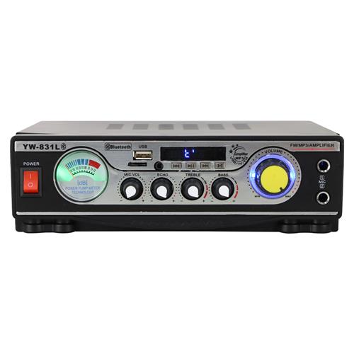 AMPLIFICADOR MINI C/USB/SD/FM/BLT 250W 2CH