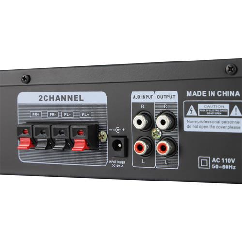 AMPLIFICADOR MINI C/USB/SD/FM/BLT 250W 2CH
