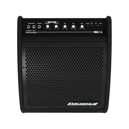 AMPLIFICADOR PARA BATERIA EDA 50W 1X10 PULGADAS CON BLUETOOTH