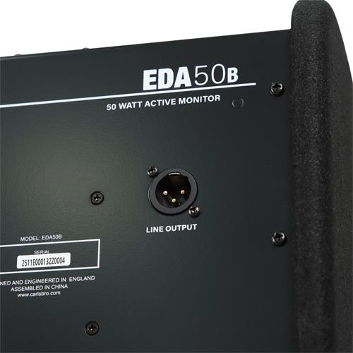 AMPLIFICADOR PARA BATERIA EDA 50W 1X10 PULGADAS CON BLUETOOTH
