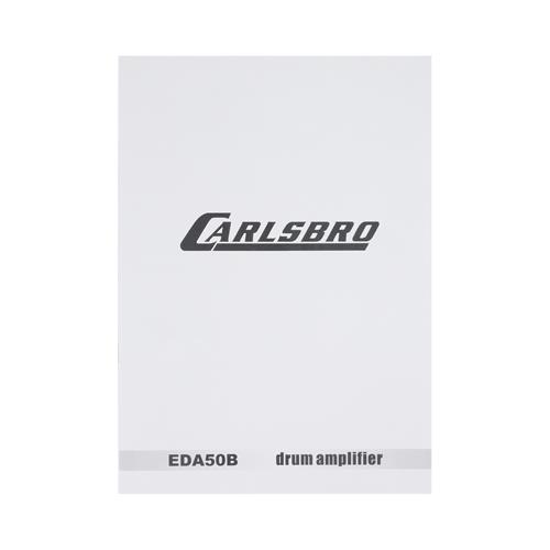 AMPLIFICADOR PARA BATERIA EDA 50W 1X10 PULGADAS CON BLUETOOTH