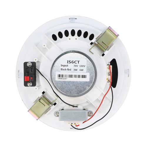 PARLANTE 6.5" PARA TUMBADO 70/100V BLANCO