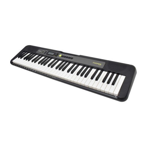 TECLADO ELECTRICO 61 TECLAS 400 TONOS  CON ILUMINACION + ADAPTADOR AD-E95100LU - DIST -