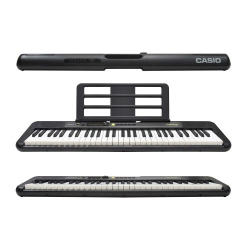 TECLADO ELECTRICO 61 TECLAS 400 TONOS  CON ILUMINACION + ADAPTADOR AD-E95100LU - DIST -
