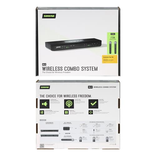 MICROFONO INALAMBRICO VOCAL DOBLE PG58 - DIST