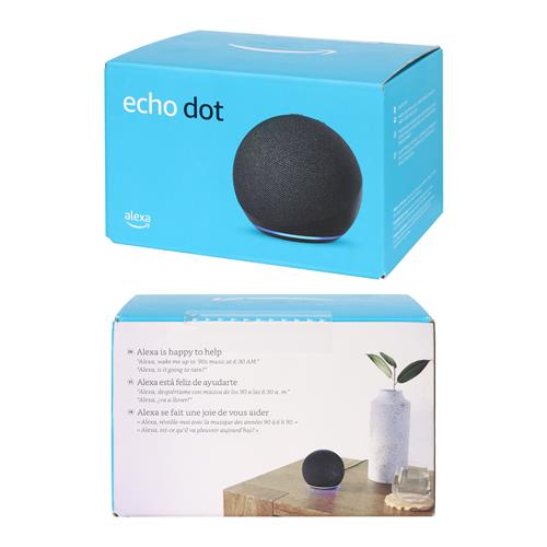 PARLANTE INTELIGENTE 5TA GENERACION CON ALEXA COLOR CARBON - DIST