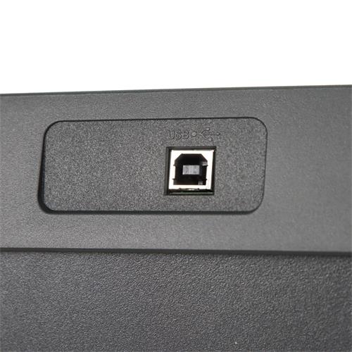 TECLADO ELECTRONICO 61 TECLAS 600 TONOS + ADAPTADOR AD-E95100LU - DIST