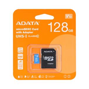 TARJETA MICRO SDXC 128GB CLASE 10 CON ADAPTADOR - CLA