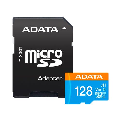 TARJETA MICRO SDXC 128GB CLASE 10 CON ADAPTADOR - CLA