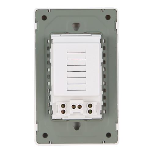TOMACORRIENTE DOBLE DE PARED + 2 USB CARGA