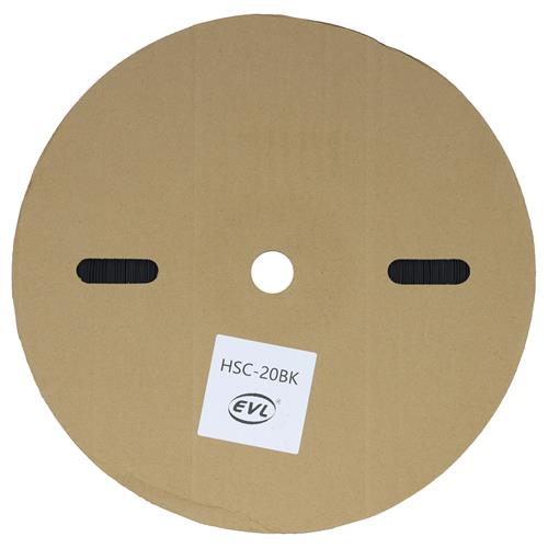 TERMOENCOGIBLE 20.0/10.0 ROLLO 100M NEGRO