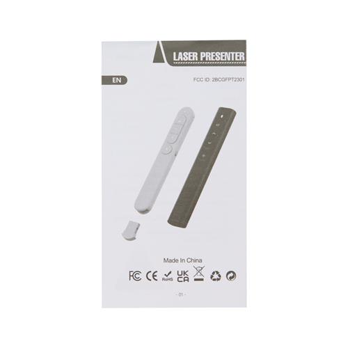 APUNTADOR LASER PARA DIAPOSITIVAS NANO RECEPTOR MAGNETICO