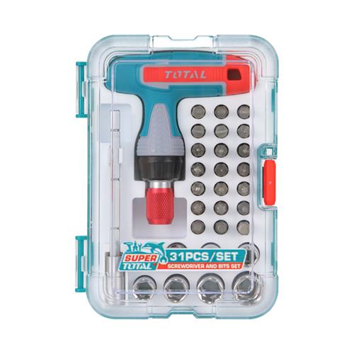 DESTORNILLADOR PUNTAS INTERCAMBIABLES Y DADOS SET 31PCS - CLA