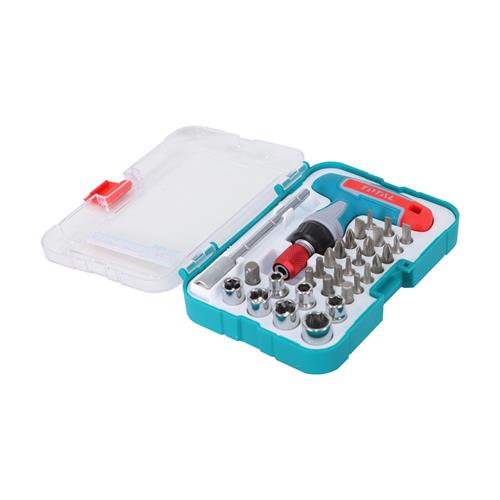 DESTORNILLADOR PUNTAS INTERCAMBIABLES Y DADOS SET 31PCS - CLA