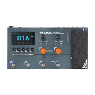 PEDAL MULTIEFECTO TSAC-4K PARA GUITARRA/BAJO AZUL OSCURO