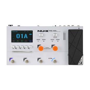 PEDAL MULTIEFECTO TSAC-4K PARA GUITARRA/BAJO BLANCO