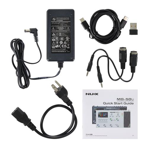 PEDAL MULTIEFECTO TSAC-4K PARA GUITARRA/BAJO BLANCO