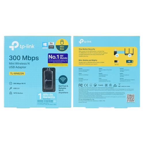 ADAPTADOR USB WIFI 300MBPS WIRELESS N - CLA