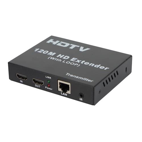EXTENSION HDMI LAN CAT5E/CAT6 120MT